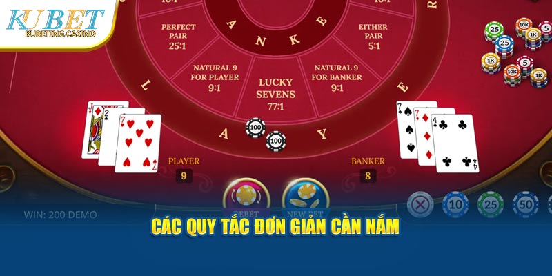 Các quy tắc đơn giản cần nắm 